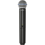 Shure - BLX24R/B58 - Sistema Inalámbrico con micrófono de mano, dinámico, cardioide BETA58 - SOOL SHOP | Tecnología Audiovisual