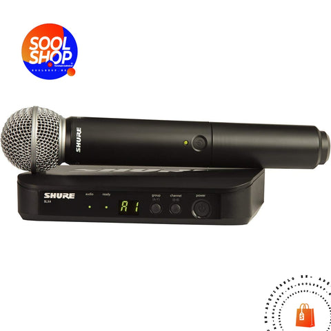 Shure - BLX24/SM58 - Shure Microfono Inalambrico K12 - SOOL SHOP | Tecnología Audiovisual