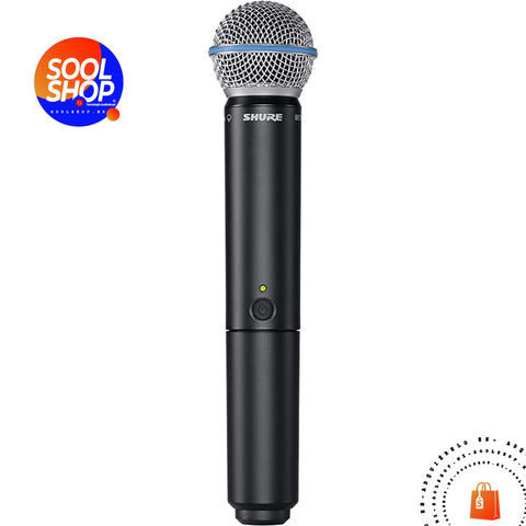 Blx2/B58 Shure Transmisor Micrófono Vocal De Mano Para Sistema Inalámbrico Serie Blx Micrófonos