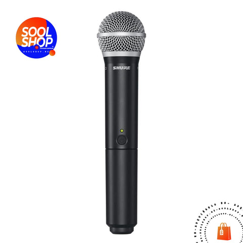Blx2/Pg58 Shure Transmisor Micrófono Vocal De Mano Para Sistema Inalámbrico Serie Blx Micrófonos