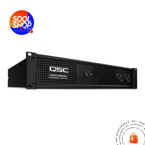 QSC CMX300Va Amplificador De Potencia Profesional 430w - SOOL SHOP | Tecnología Audiovisual