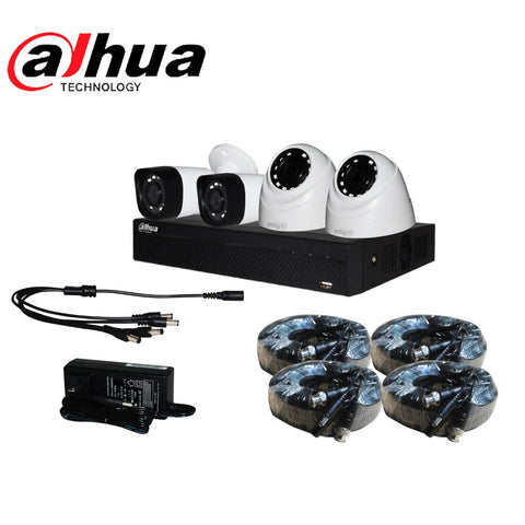 DAHUA - KITS CCTV 720P - DAHUA TECHNOLOGY - KITB/D720-4104X1 - SOOL SHOP | Tecnología Audiovisual
