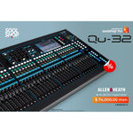Qu-32 Allen & Heath Mezcladora Digital Serie Qu Con 32 Mixer Digital