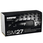 Sm27-Sc Shure Micrófono Condensador Para Estudio De Grabación Micrófonos