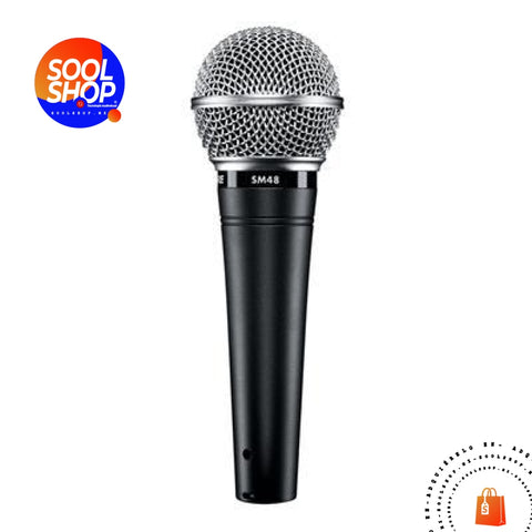 SHURE SM48 MICRÓFONO PARA VOCES - SOOL SHOP | Tecnología Audiovisual