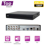 TOPVISION - Videovigilancia - KIT 8X8 TOP808 INCLUYE 1 DVR 8CH XDVR-1008 1080P-LITE + 8 CAMARAS BULLET 1080P 2MP TCB200 - SOOL SHOP | Tecnología Audiovisual