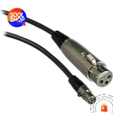 Wa330 Shure Cable Con Conectores Micrófonos