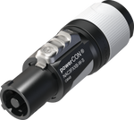 NAC3FXXB-W-S Neutrik Conector de cable de alimentación de CA con bloqueo