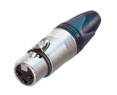 Neutrik NC3FXX  Conector de cable hembra de 3 polos