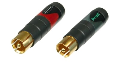 NEUTRIK NF2C-B/2 Par de conectores Phono Plug profesionales (tipo RCA o CINCH)