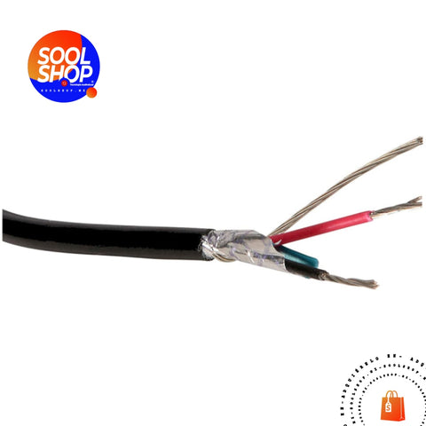 8451 010U1000 Belden Cable Blindado Para Señal De Audio En Instalación Interconexión Cable 2X22