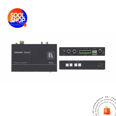 900xl KRAMER Amplificador de Potencia Estéreo (10 Vatios por Canal