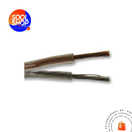 9708 3681000 Belden Cable De Bocina 2X18 Tipo Cristal - Forro Transparente