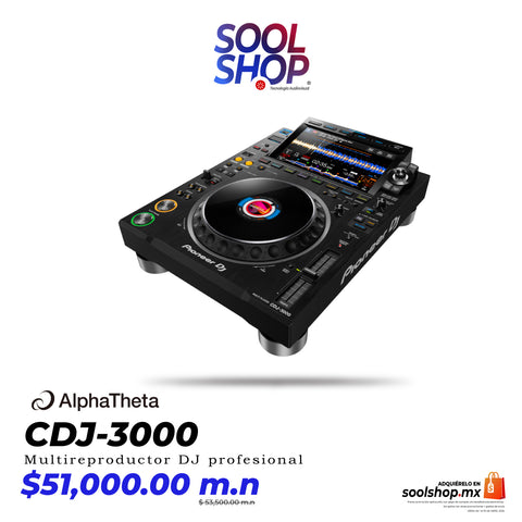 CDJ-3000 AltphaTheta  Professional DJ multi player (Pioneer DJ)