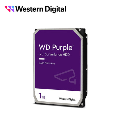 Disco Duro DD 1TB SATA WD PURPLE WD11PURZ Optimizado para Videovigilancia WD10PURZ Compatible con DVRS y NVRS  y cualqueir marca