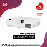 Maxell Mp-Ew5002 Proyectores Tecnología Láser / Hdcr 2 Hdmi Perfect Fit Proyector