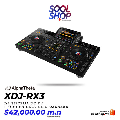 XDJ-RX3 AlphaTheta  Controlador para DJ