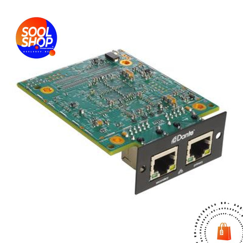 A820-Nic-Dante Shure System Tarjeta De Audio Digital Dante Para Actualizar Los Modelos Scm-820