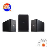 Ad-S28Tw-Bk Qsc Altavoz Con Frecuencia 36 Hz A 205 Altavoces