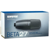 Beta 27 Shure Micrófono Condensador Para Instrumento Micrófonos