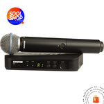 Blx24/B58 Shure Sistema Inalámbrico Con Micrófono De Mano Para Voz Micrófonos