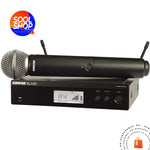 Shure - BLX24R/SM58 - Sistema inalámbrico con microfono de mano, capsula SM58 - SOOL SHOP | Tecnología Audiovisual