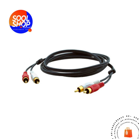 C-2Ram/2Ram-6 Kramer Cable Rca Estéreo 1.80M Cable De Red