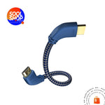 inakustik - HIGH SPEED CABLE HDMI CON ETHERNET | ANGULADO 3 m - SOOL SHOP | Tecnología Audiovisual