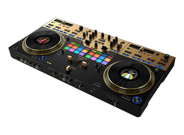AlphaTheta  DDJ-REV7-N  Gold Controlador para DJ de 2 Canales Estilo Scratch (Copia)