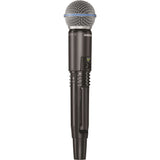 Glxd24+/B58 Shure Sistema Inalámbrico Digital Con Micrófono Vocal Beta 58A De Mano Sistema