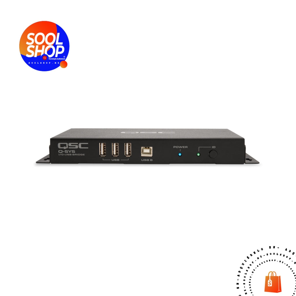I/O USB Bridge QSC Interfaz USB 2.0 Q-SYS Para aplicaciones AV por USB ...