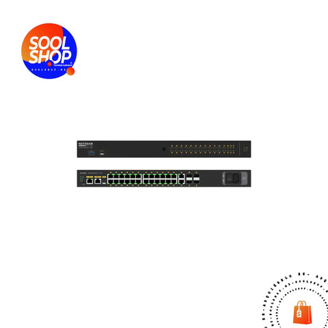 M4250-26G4Xf-Poe+ Kramer Switch Diseñado Para Soluciones Av Sobre Ip De 24 Puertos Video