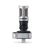 SHURE - MV88 - Micrófono digital estéreo, de condensador para sistema operativo iOS - SOOL SHOP | Tecnología Audiovisual