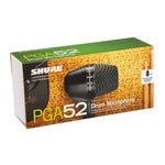 Pga52-Xlr Shure Micrófono Dinámico Para Bombo Micrófonos