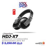 HDJ X7 Audífonos Profesionales para DJ (Plata)