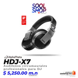 HDJ X7 Audífonos Profesionales para DJ (Plata)