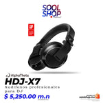 HDJ X7 Audífonos Profesionales para DJ (Negro)