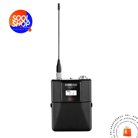 SHURE - QLXD1 - Transmisor digital tipo Bodypack - SOOL SHOP | Tecnología Audiovisual