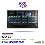 Qu-32 Allen & Heath Mezcladora Digital Serie Qu con 32