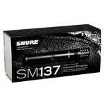 Sm137-Lc Shure Micrófono Condensador Profesional Para Instrumento Micrófonos