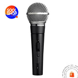 Sm58S Shure Micrófono Dinámico Para Voz Con Interruptor De Encendido Micrófonos
