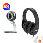 SHURE SRH240A y MV5/A-LTG Paquete Básico Home Office - SOOL SHOP | Tecnología Audiovisual