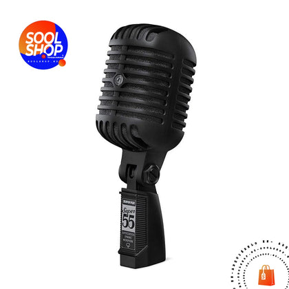 SHURE SUPER 55-BLK MICRÓFONO BOBINA MÓVIL - SOOL SHOP | Tecnología Audiovisual