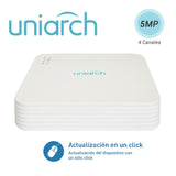 UNIARCH - NVR-104LS-P4 Disco Duro - SOOL SHOP | Tecnología Audiovisual