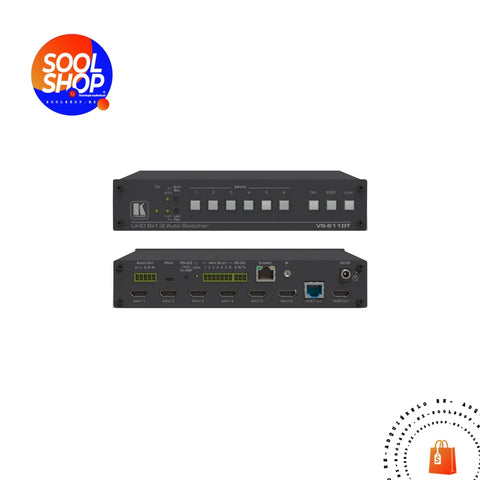 Vs-611Dt Kramer Selector Automático 6X1:2 Hdmi/Hdbaset Poe Sobre Hdbaset. Video