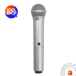 Wa712-­Sil Shure Manga Decorativa Color Plata Micrófonos